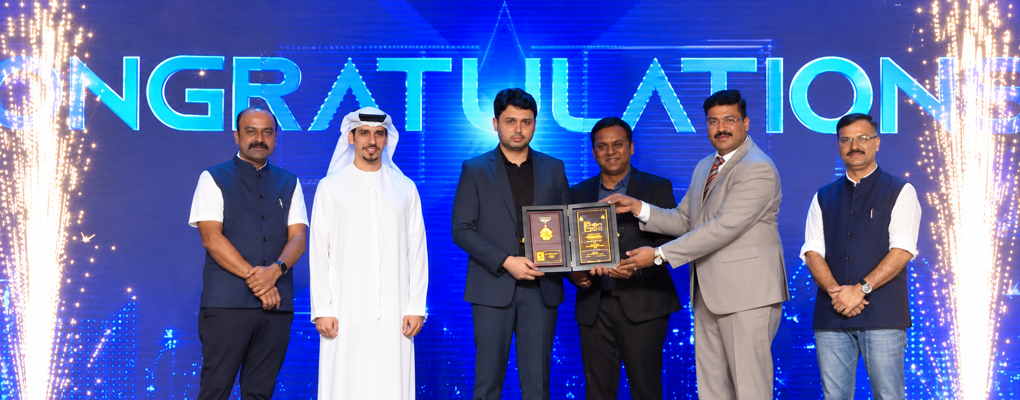 Grand award stage ceremony